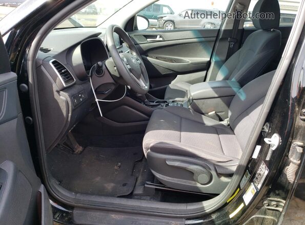 KM8J2CA45LU150129 2020 HYUNDAI TUCSON Черный Вид салона спереди