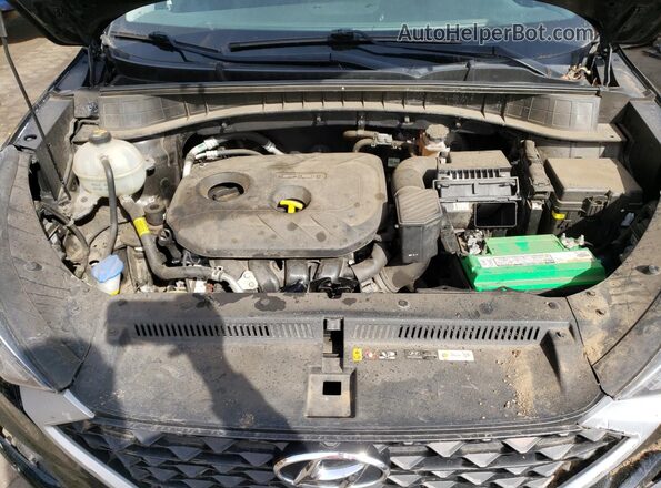 KM8J2CA45LU150129 2020 HYUNDAI TUCSON Черный Вид подкапотного пространства