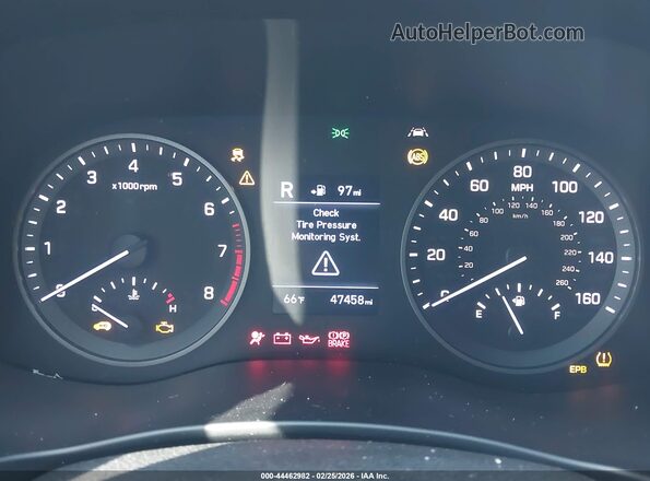 KM8J33A47MU322384 2021 HYUNDAI TUCSON Серый Вид задних сидений