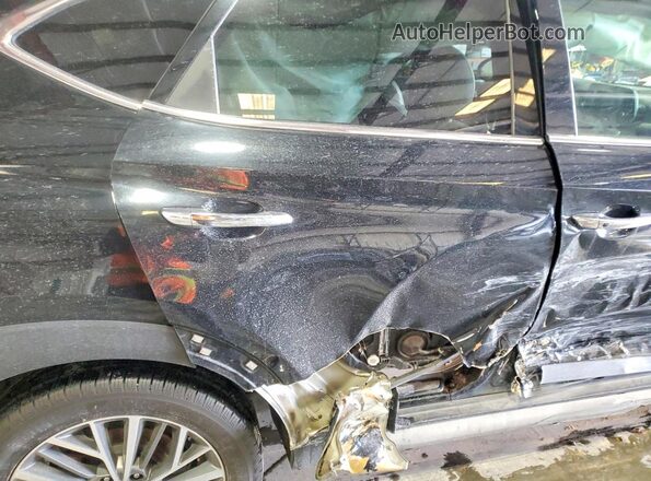KM8J33AL0KU045744 2019 HYUNDAI TUCSON Черный Вид задних сидений