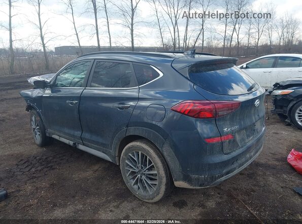 KM8J33AL5MU408025 2021 HYUNDAI TUCSON Серый Задняя левая четверть