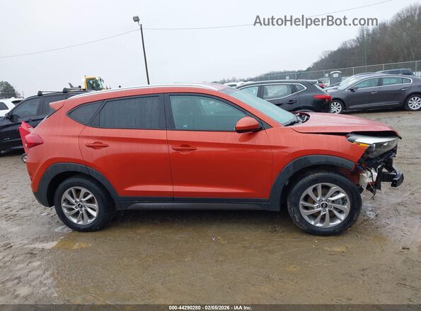 KM8J3CA41GU094337 2016 HYUNDAI TUCSON Оранжевый Панорамный вид салона 360°
