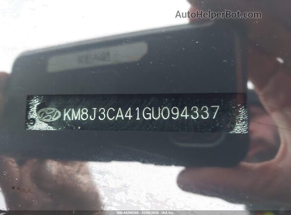 KM8J3CA41GU094337 2016 HYUNDAI TUCSON Оранжевый 