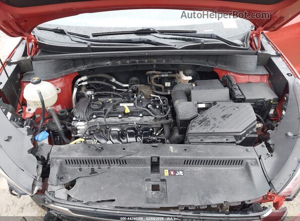 KM8J3CA41GU094337 2016 HYUNDAI TUCSON Оранжевый Вид сзади