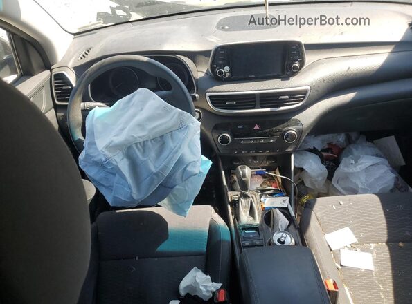 KM8J3CA49LU171806 2020 HYUNDAI TUCSON Белый Вид панели приборов