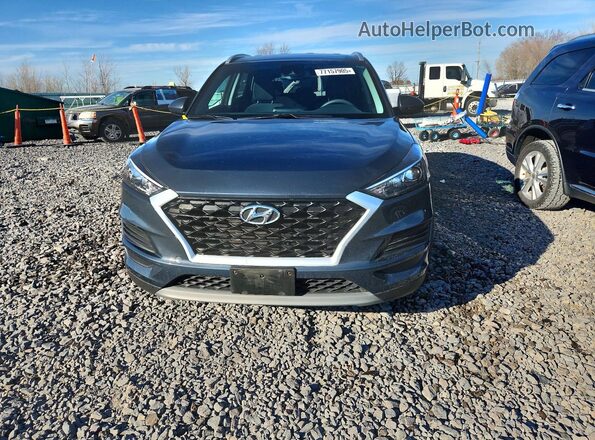 KM8J3CAL0KU070837 2019 HYUNDAI TUCSON Blue Vista frontal