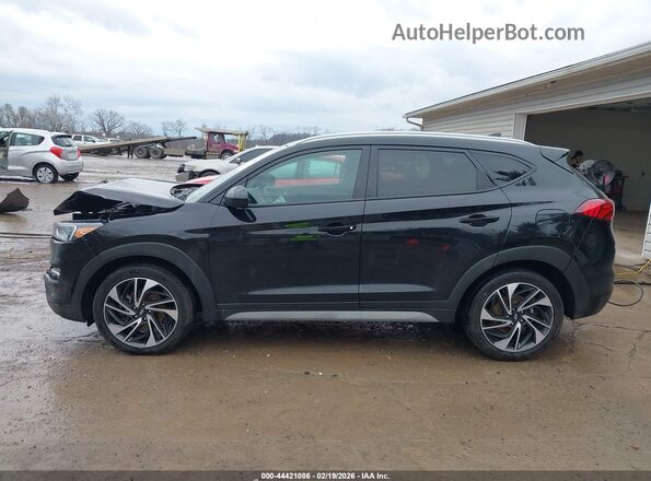 KM8J3CAL1KU851222 2019 HYUNDAI TUCSON Черный Панорамный вид салона 360°