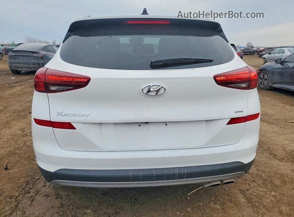 KM8J3CAL7KU903422 2019 HYUNDAI TUCSON Белый Вид сзади