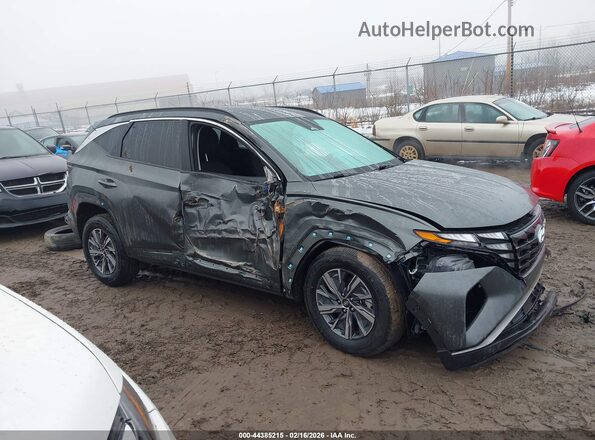 KM8JBCA16PU106149 2023 HYUNDAI TUCSON HYBRID Черный Панорамный вид салона 360°