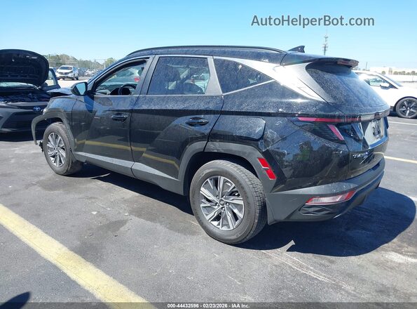 KM8JBCA1XPU097293 2023 HYUNDAI TUCSON HYBRID Черный Задняя левая четверть