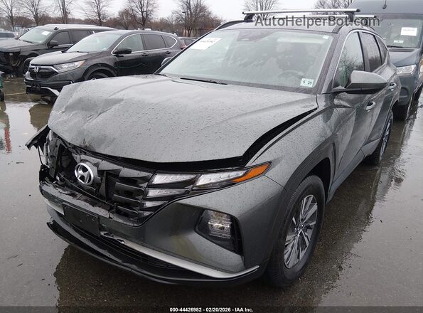 KM8JBCD1XRU206348 2024 HYUNDAI TUCSON HYBRID Gray Vista tres cuartos delantera izquierda
