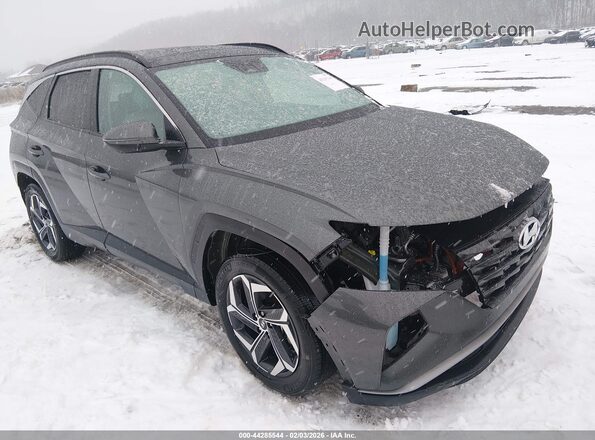 KM8JCCD15RU149795 2024 HYUNDAI TUCSON HYBRID Серый Передняя правая четверть