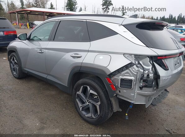 KM8JCCD19RU143160 2024 HYUNDAI TUCSON HYBRID Серебряный Задняя левая четверть