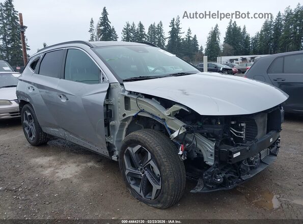 KM8JCCD19RU143160 2024 HYUNDAI TUCSON HYBRID Серебряный 