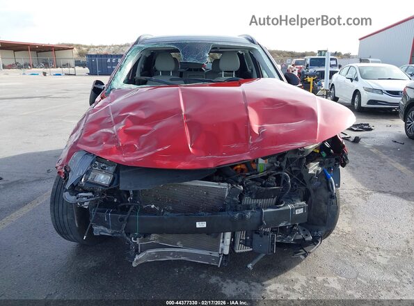 KM8JCDD16SU296848 2025 HYUNDAI TUCSON HYBRID Красный Вид задней части салона