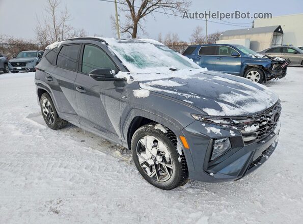 KM8JCDD18TU403884 2026 HYUNDAI TUCSON Серый Передняя правая четверть
