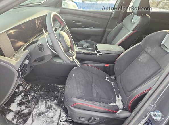 KM8JCDD18TU403884 2026 HYUNDAI TUCSON Серый Вид салона спереди