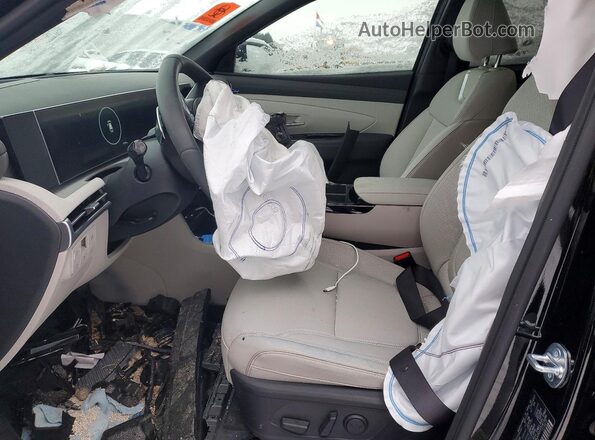 KM8JCDD19TU411086 2026 HYUNDAI TUCSON Черный Вид салона спереди
