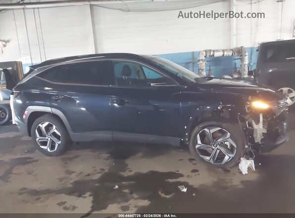 KM8JECA15PU111009 2023 HYUNDAI TUCSON HYBRID Синий Вид задней части салона