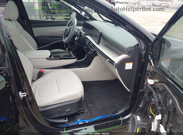 KM8JEDD17SU250262 2025 HYUNDAI TUCSON HYBRID Черный Вид салона спереди