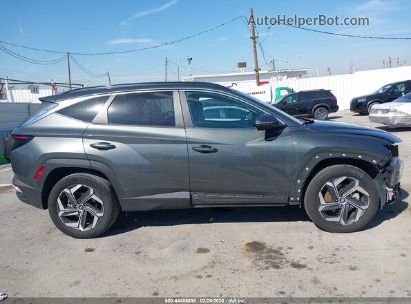 KM8JFCA14PU126355 2023 HYUNDAI TUCSON HYBRID Серый Панорамный вид салона 360°