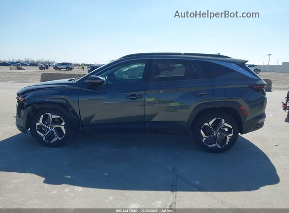 KM8JFCA16NU049047 2022 HYUNDAI TUCSON HYBRID Серый Панорамный вид салона 360°