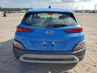 2022 Hyundai Kona Sel Синий vin: KM8K22AB3NU779565