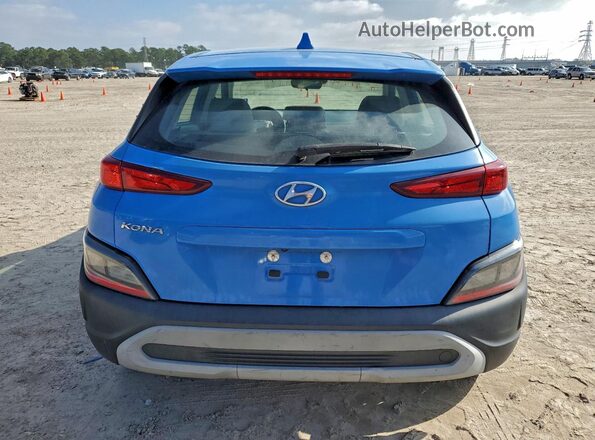 KM8K22AB3NU779565 2022 HYUNDAI KONA Синий Вид сзади