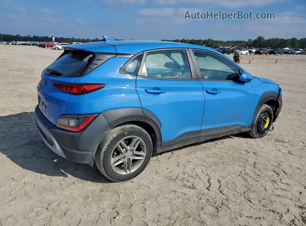 KM8K22AB3NU779565 2022 HYUNDAI KONA Синий Задняя правая четверть