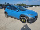 2022 Hyundai Kona Sel Синий vin: KM8K22AB3NU779565