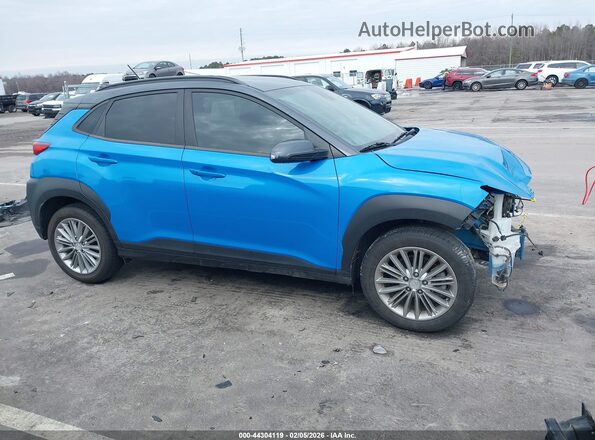 KM8K2CAA3LU450553 2020 HYUNDAI KONA Синий Панорамный вид салона 360°