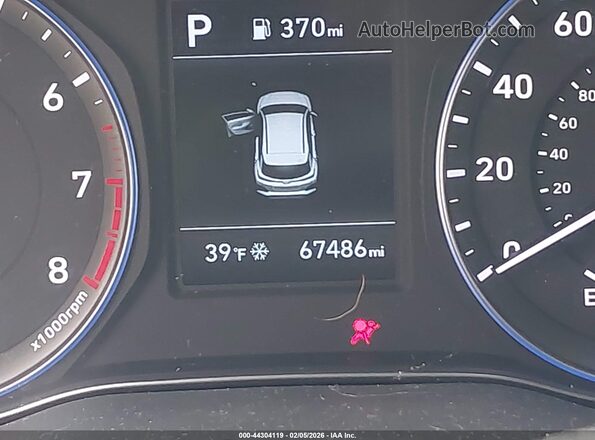 KM8K2CAA3LU450553 2020 HYUNDAI KONA Синий 