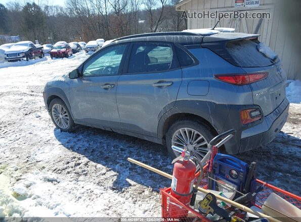 KM8K2CAAXLU474493 2020 HYUNDAI KONA Серый Задняя левая четверть