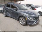 2022 Hyundai Kona Sel Серый vin: KM8K62AB4NU802873