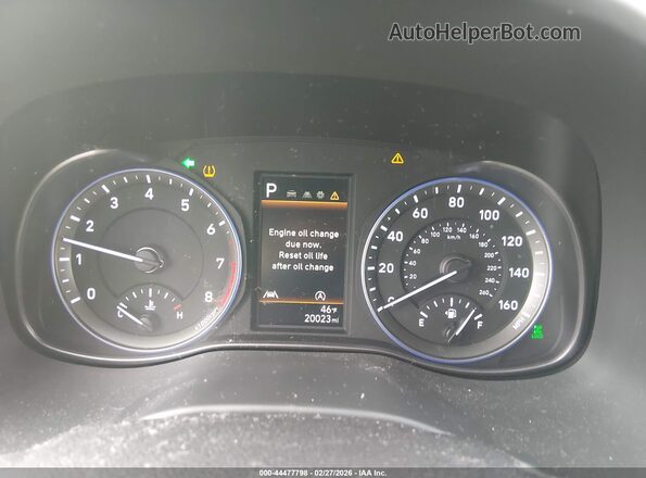 KM8K6CAB0PU939950 2023 HYUNDAI KONA Gray Widok tylnych siedzeń