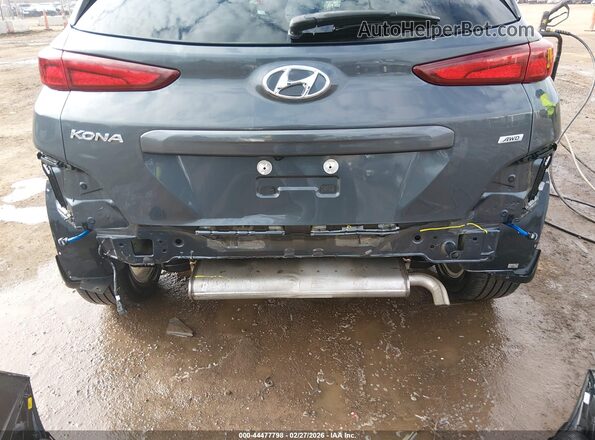 KM8K6CAB0PU939950 2023 HYUNDAI KONA Gray Widok z przodu