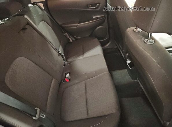 KM8K6CAB5PU007310 2023 HYUNDAI KONA Black Widok tylnych siedzeń