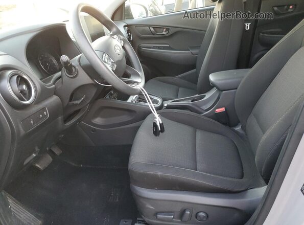 KM8K6CAB7PU042009 2023 HYUNDAI KONA Gray Widok wnętrza z przodu