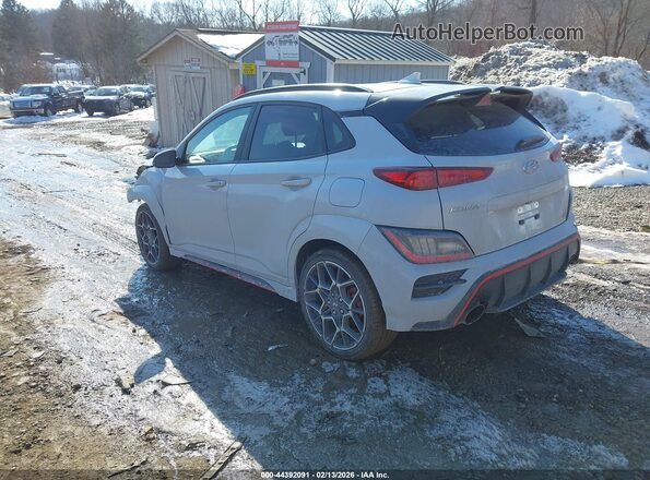 KM8KH3AC2NU004087 2022 HYUNDAI KONA N Gray Задня ліва чверть