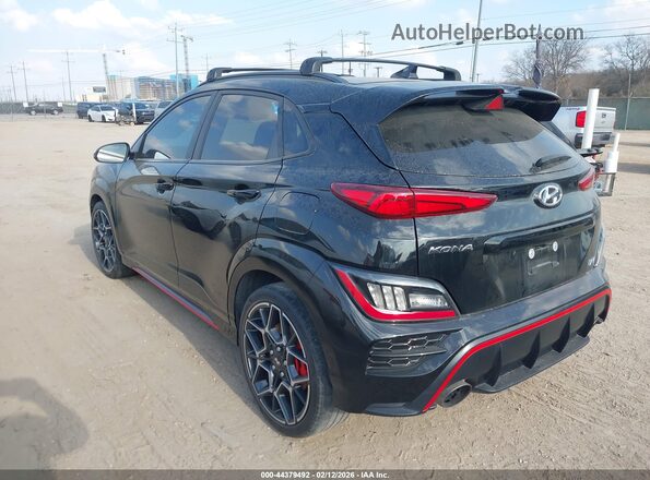 KM8KH3ACXPU011291 2023 HYUNDAI KONA N Black Задня ліва чверть