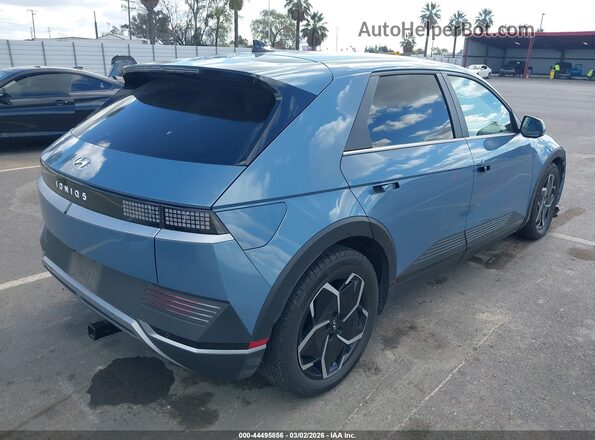 KM8KM4AE4NU109068 2022 HYUNDAI IONIQ 5 Light Blue Задняя правая четверть