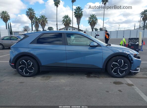 KM8KM4AE4NU109068 2022 HYUNDAI IONIQ 5 Light Blue Вид задней части салона