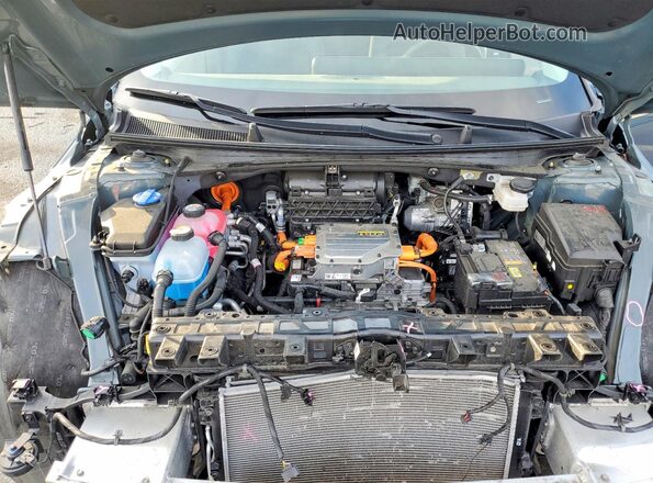 KM8KMDDF6RU317513 2024 HYUNDAI IONIQ Зеленый Вид подкапотного пространства