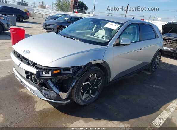 KM8KN4AE2PU145292 2023 HYUNDAI IONIQ 5 Silver Przód lewy