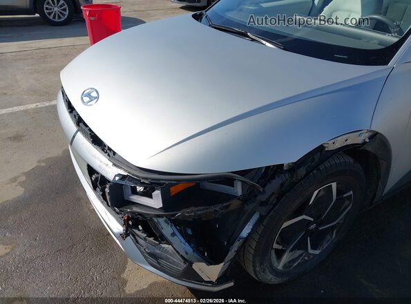 KM8KN4AE2PU145292 2023 HYUNDAI IONIQ 5 Silver Widok z przodu