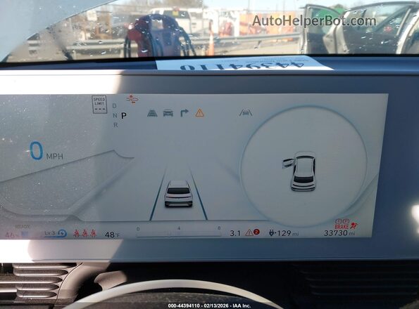 KM8KN4DE8RU259019 2024 HYUNDAI IONIQ 5 Light Blue უკანა სავარძლების ხედი