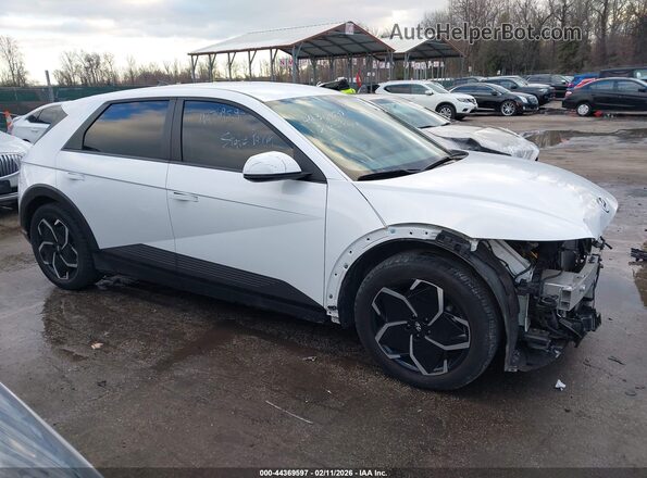 KM8KNDAF0NU083364 2022 HYUNDAI IONIQ 5 Белый Передняя правая четверть