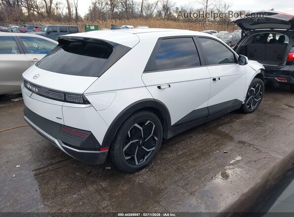 KM8KNDAF0NU083364 2022 HYUNDAI IONIQ 5 Белый Задняя правая четверть