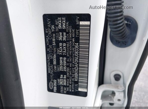 KM8KNDAF0NU083364 2022 HYUNDAI IONIQ 5 Белый Вид подкапотного пространства