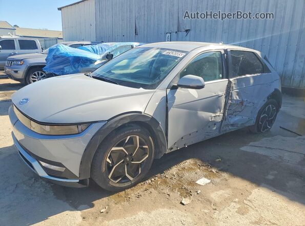 KM8KNDAF4PU230997 2023 HYUNDAI IONIQ Gray Передня ліва чверть